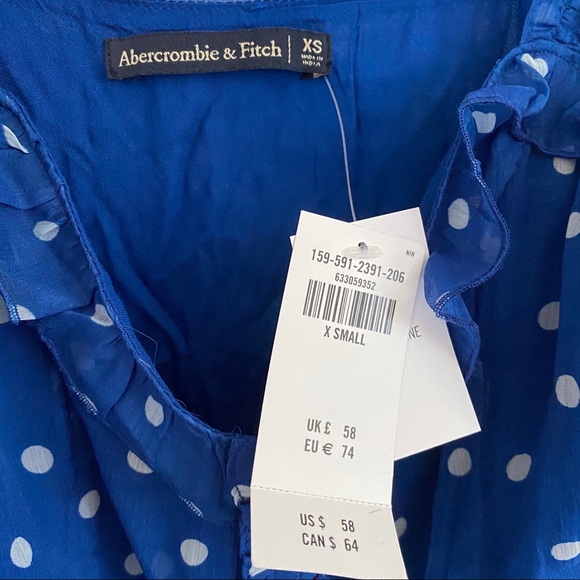 NWT Abercrombie blue sundress - Picture 4 of 4